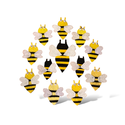 Нашивки Бджілка (12 шт) фото