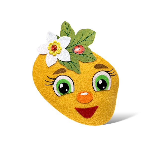 Наголівник Диня з квіточкою фото