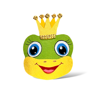 Наголівник Царівна Жаба в золотій короні фото