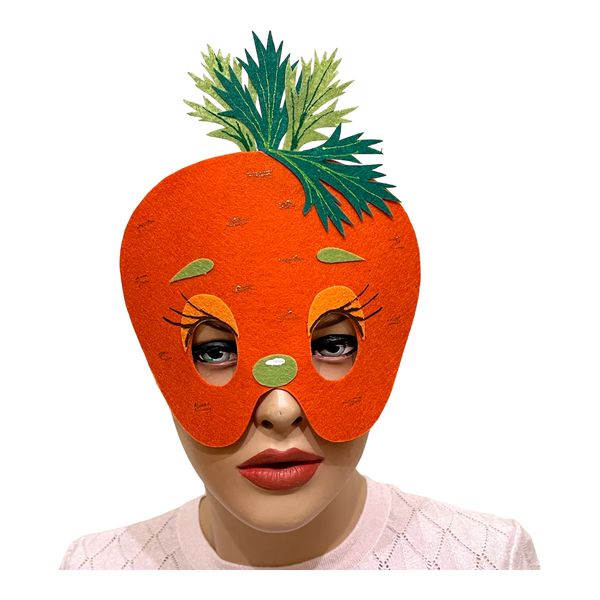 Маска Морква помаранчева фото