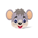 Наголівник Мишка з казки Ріпка фото 1