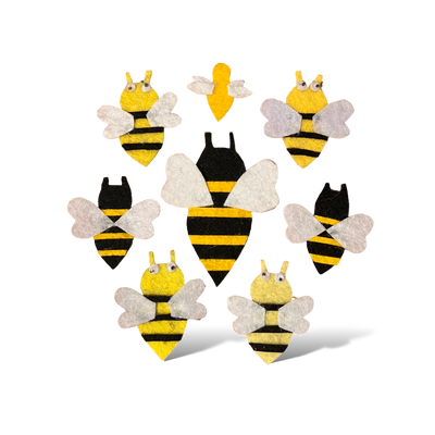 Нашивки Бджілка (8 шт) фото
