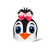 Наголівник Пінгвін з бантиком фото