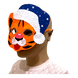 Маска Тигр новорічний в синій шапці фото 3